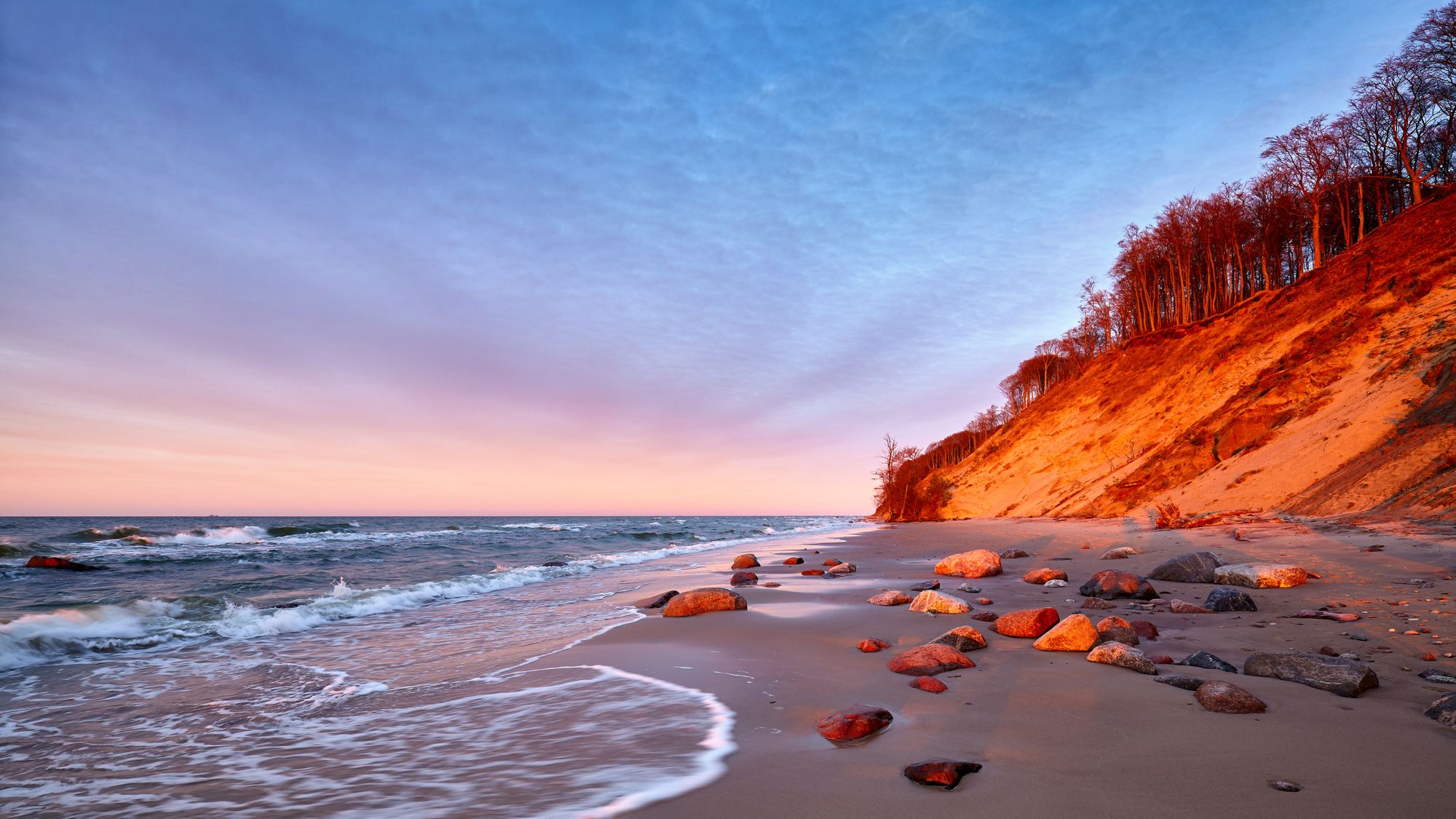 Strand von Misdroy Polnische Ostsee