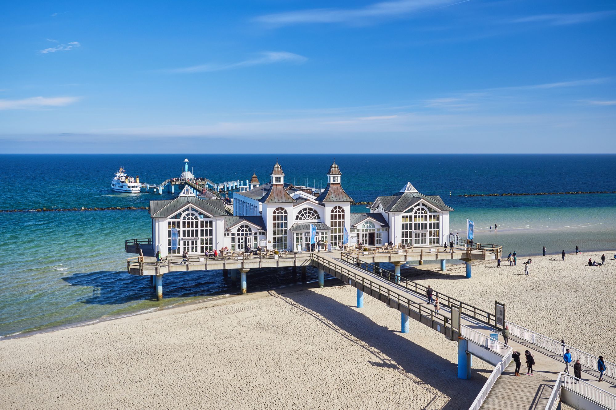 Ostseebad Sellin Strand Rügen