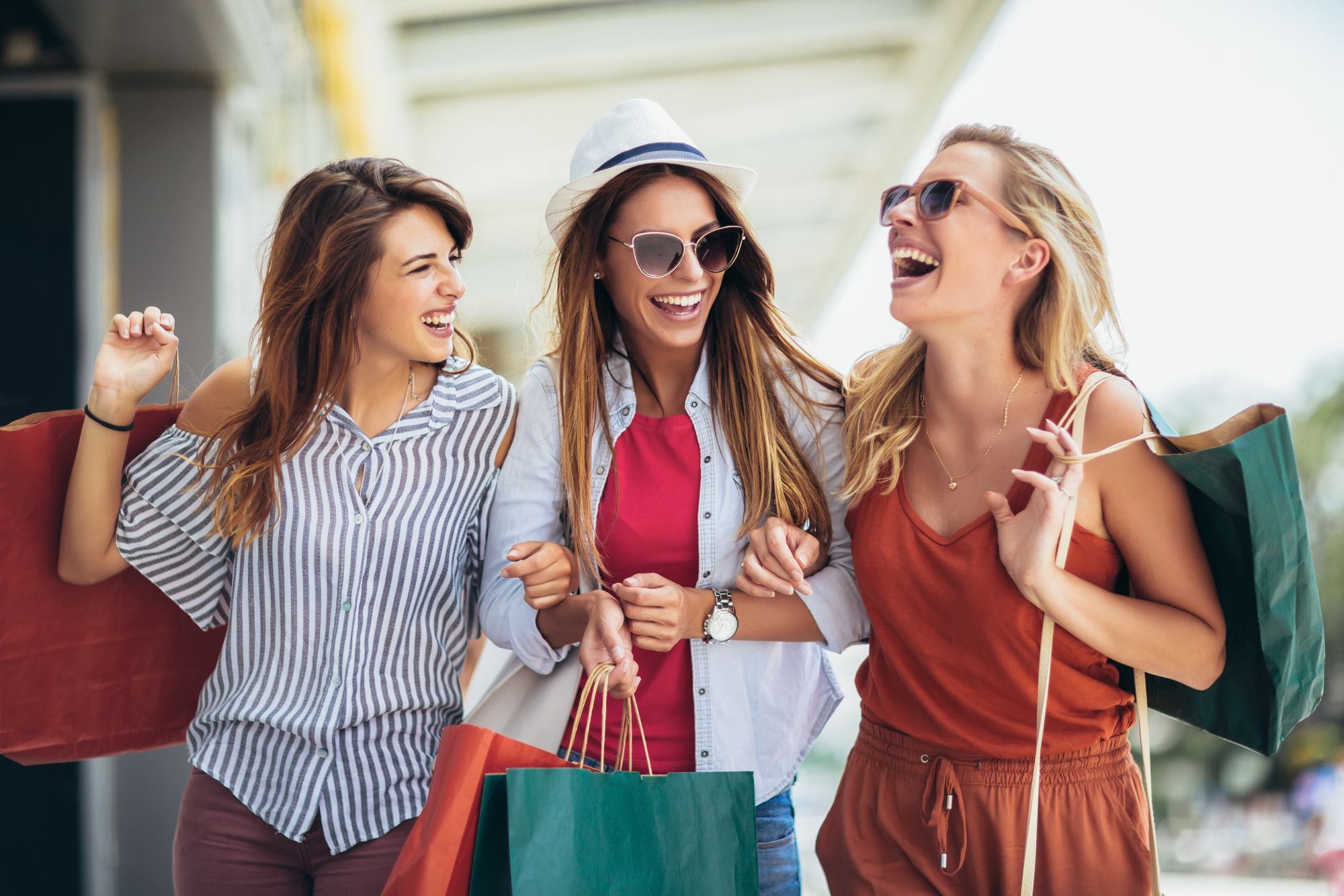 Shopping in der Holtenauer Straße in Kiel