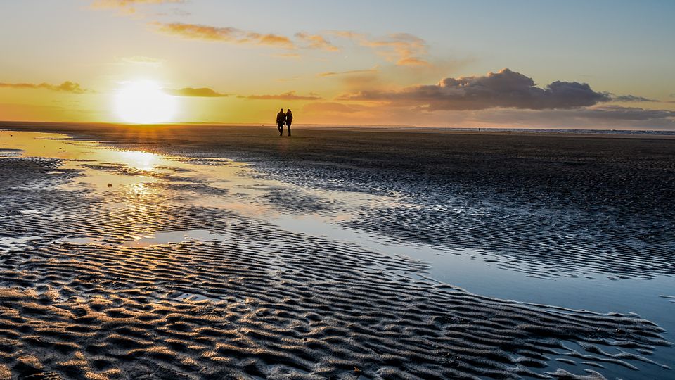 Sonnenuntergang Ostfriesland