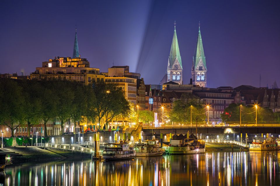 Bremen bei Nacht